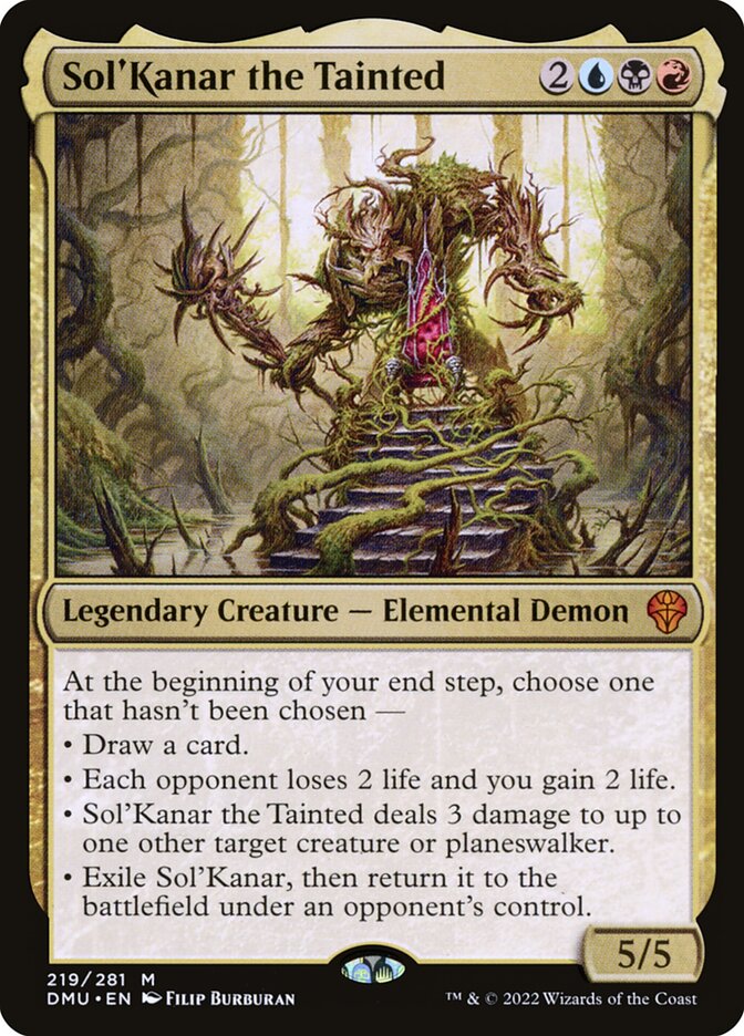 Sol'kanar, o Maculado / Sol'Kanar the Tainted - Magic: The Gathering - MoxLand