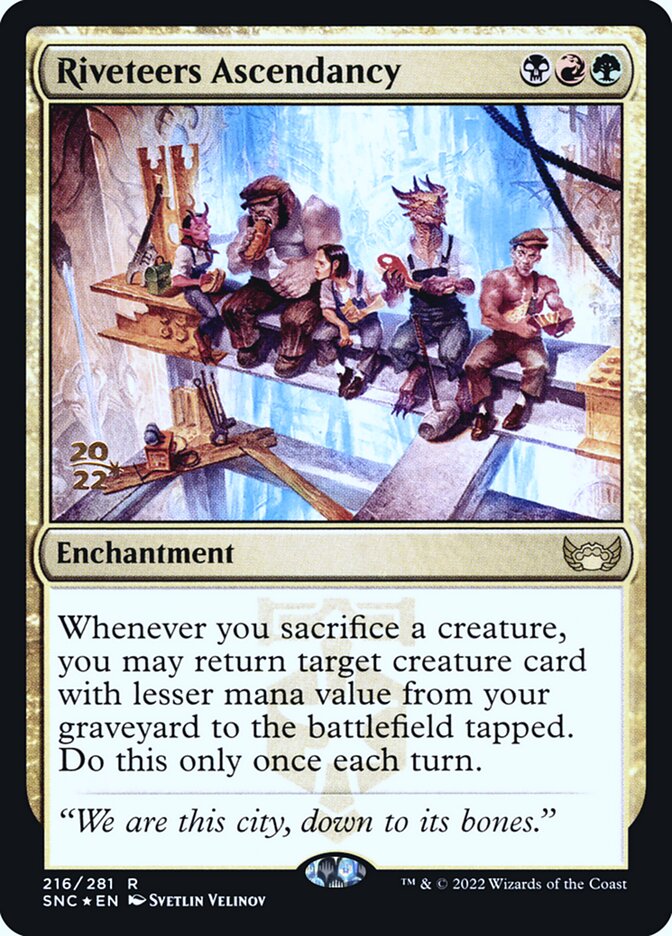 Domínio dos Rebiteiros / Riveteers Ascendancy - Magic: The Gathering - MoxLand