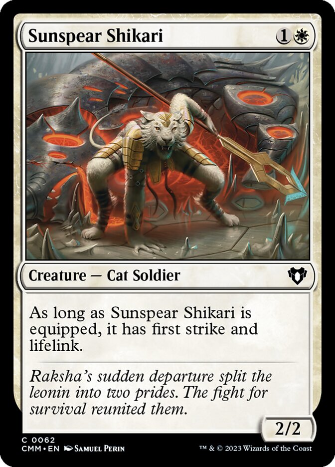 Sipaio da Lança Solar / Sunspear Shikari - Magic: The Gathering - MoxLand