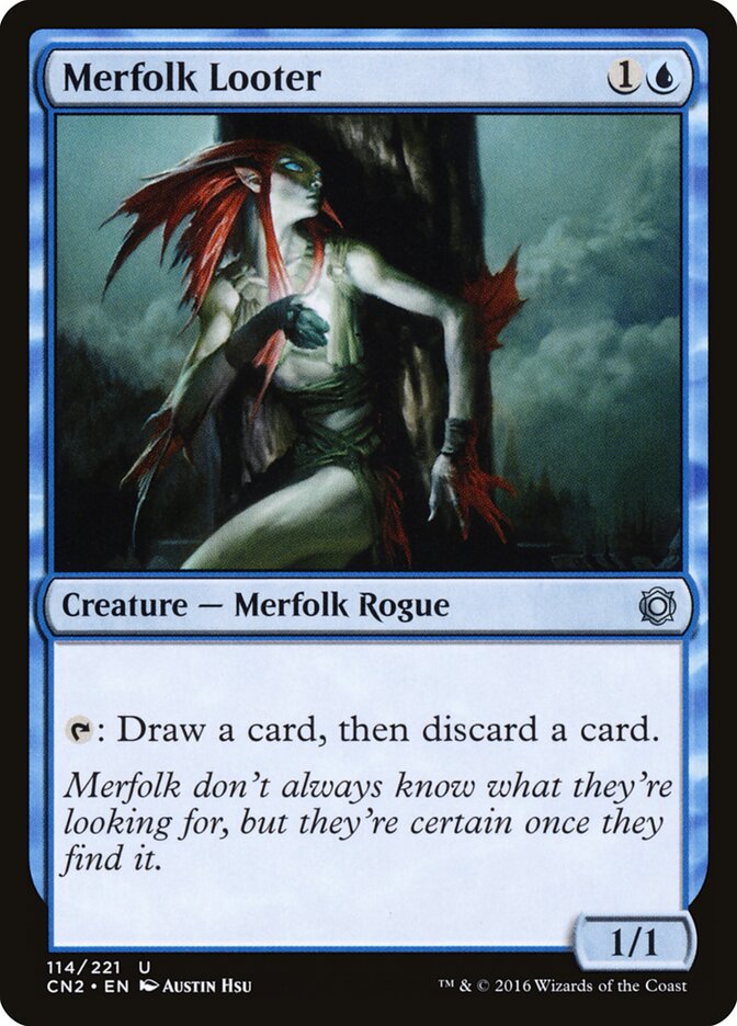 Tritão Saqueador / Merfolk Looter - Magic: The Gathering - MoxLand