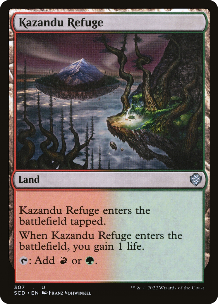 Refúgio de Kazandu / Kazandu Refuge - Magic: The Gathering - MoxLand