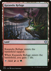 Refúgio de Kazandu / Kazandu Refuge - Magic: The Gathering - MoxLand