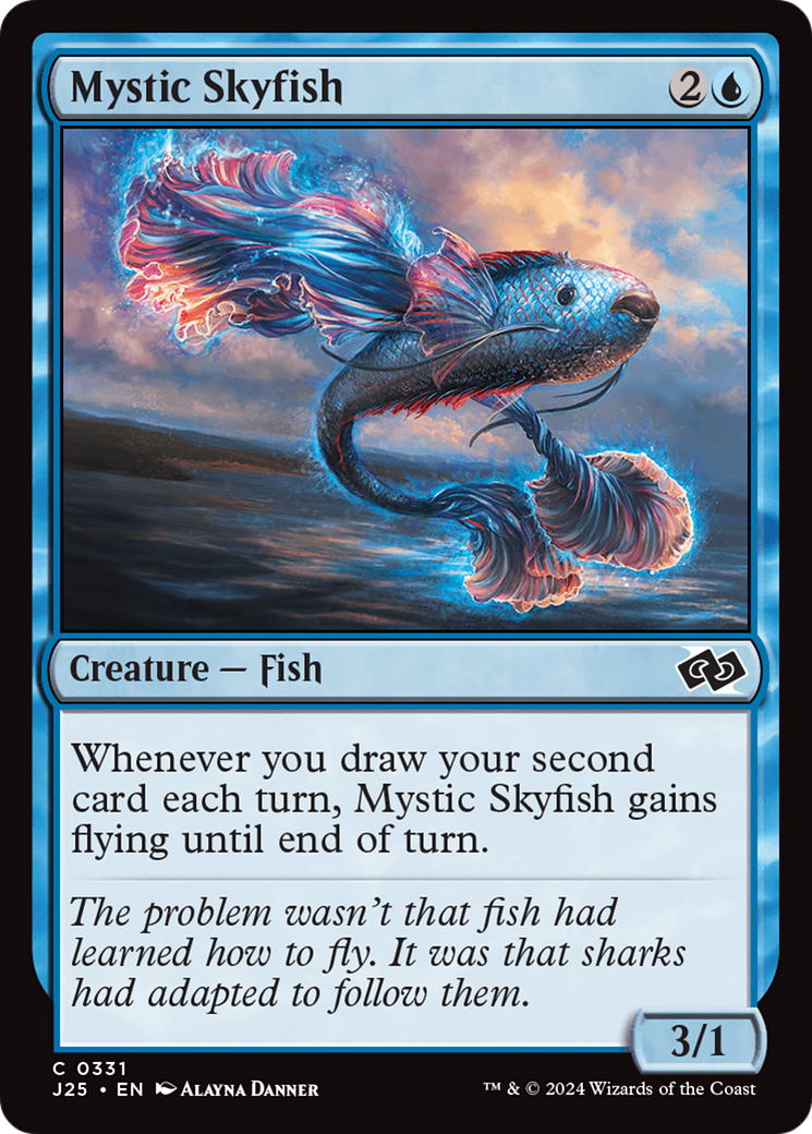 Aeropeixe Místico / Mystic Skyfish - Magic: The Gathering - MoxLand