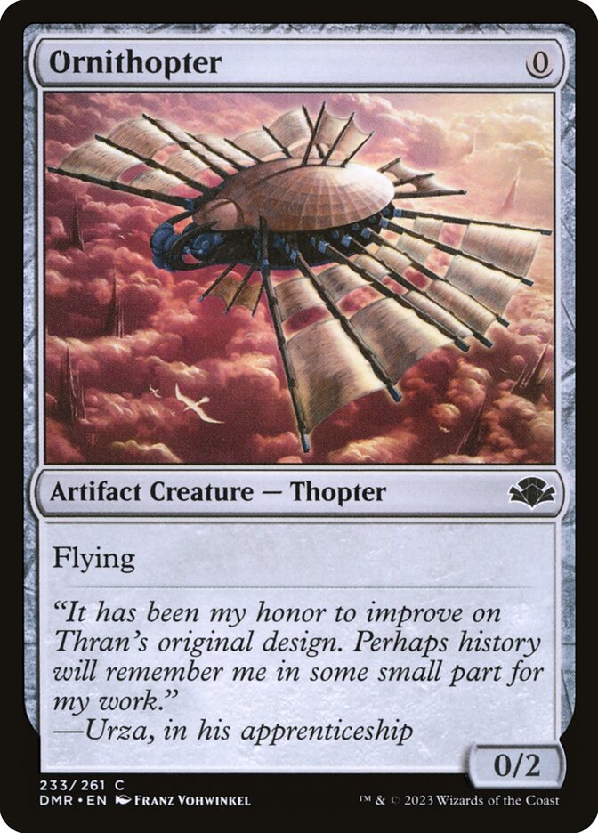 Ornitóptero / Ornithopter - Magic: The Gathering - MoxLand