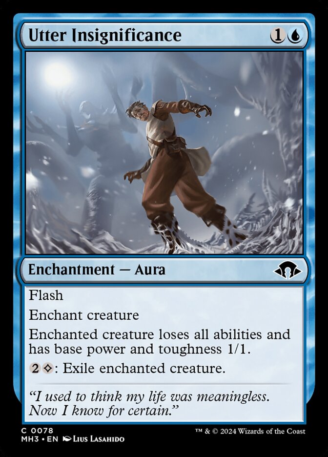 Insignificância Mor / Utter Insignificance - Magic: The Gathering - MoxLand