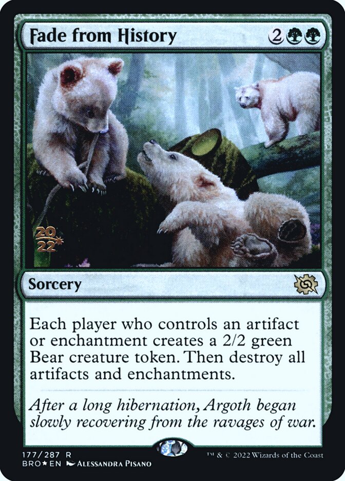 Desvanecer da História / Fade from History - Magic: The Gathering - MoxLand