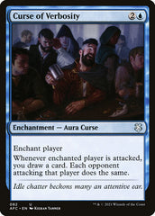 Maldição da Prolixidade / Curse of Verbosity - Magic: The Gathering - MoxLand
