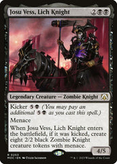 Josu Vess, Cavaleiro Lich / Josu Vess, Lich Knight - Magic: The Gathering - MoxLand