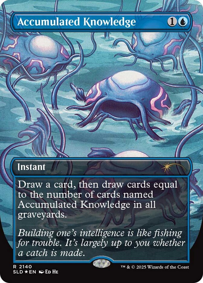 Conhecimento Acumulado / Accumulated Knowledge - Magic: The Gathering - MoxLand
