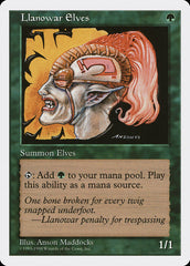 Elfos de Llanowar / Llanowar Elves - Magic: The Gathering - MoxLand