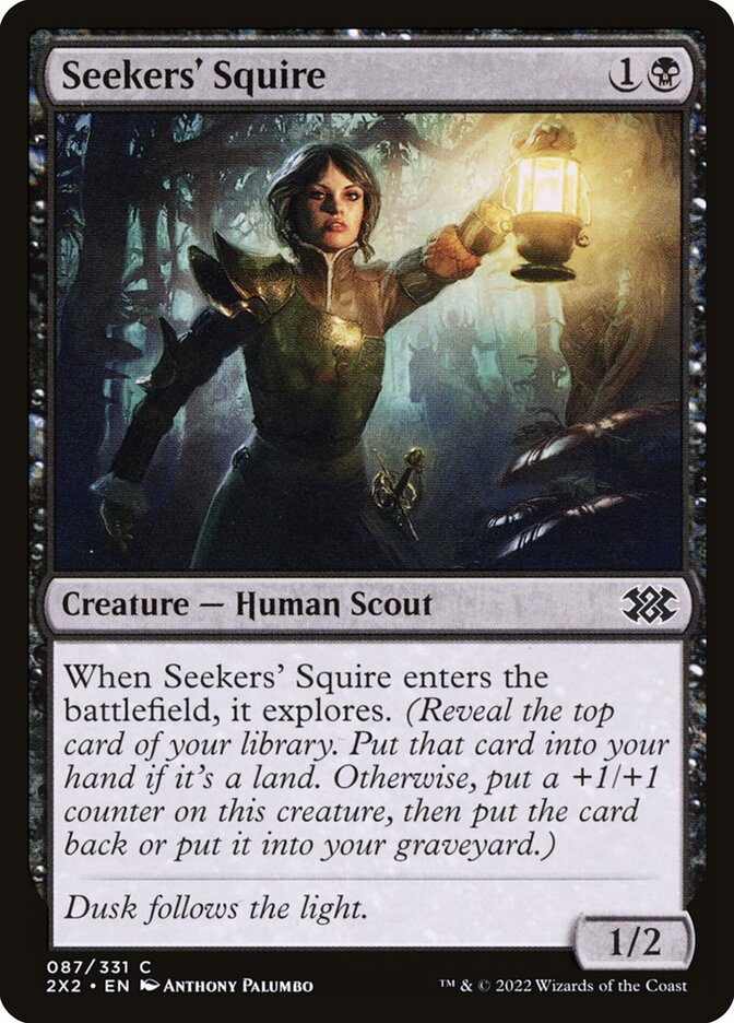 Escudeira da Buscadora / Seekers' Squire - Magic: The Gathering - MoxLand