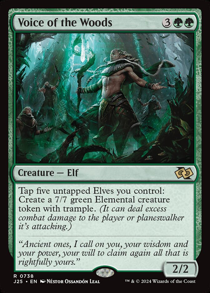 Voz das Matas / Voice of the Woods - Magic: The Gathering - MoxLand