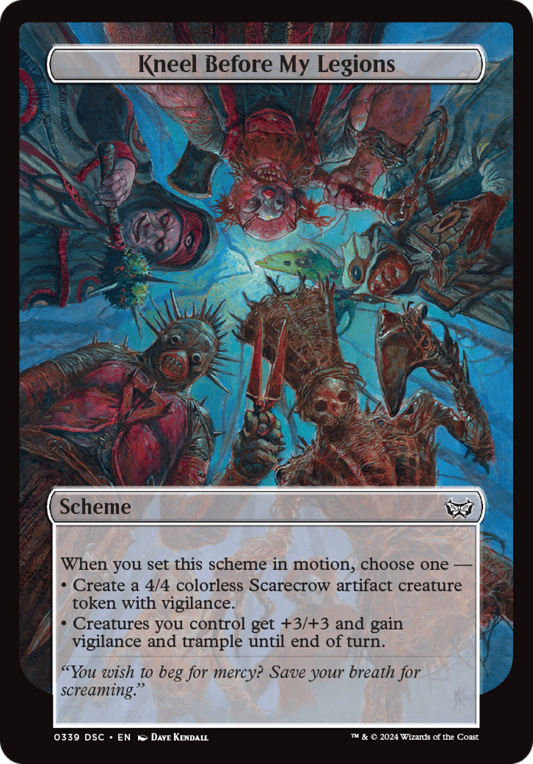 Kneel Before My Legions - Magic: The Gathering - MoxLand