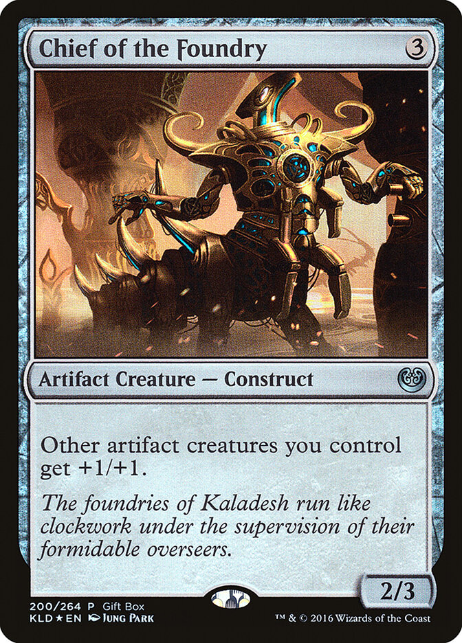Chefe da Fundição / Chief of the Foundry - Magic: The Gathering - MoxLand