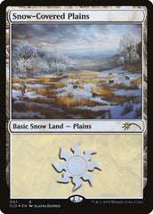 Planície da Neve / Snow-Covered Plains - Magic: The Gathering - MoxLand