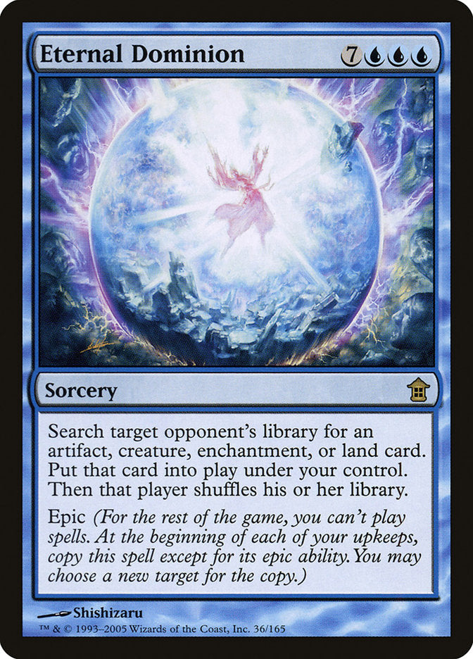 Soberania Eterna / Eternal Dominion - Magic: The Gathering - MoxLand