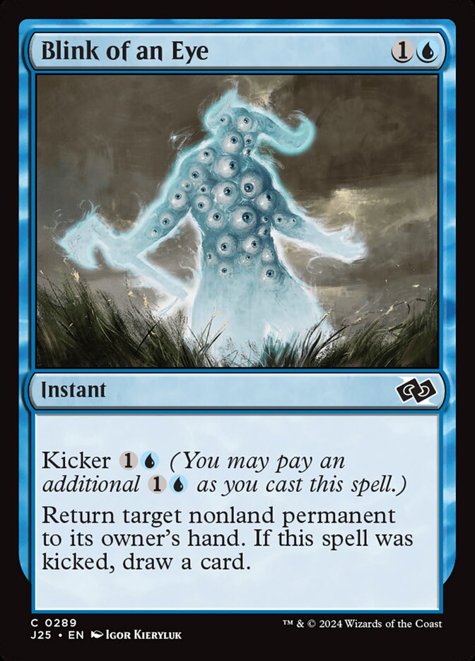 Piscar de Olhos / Blink of an Eye - Magic: The Gathering - MoxLand