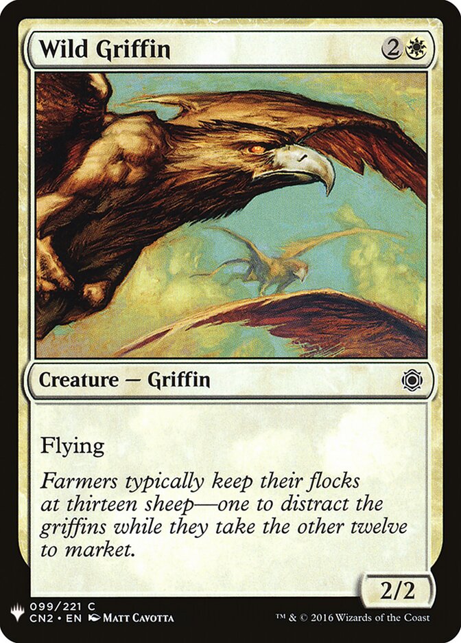 Grifo Selvagem / Wild Griffin - Magic: The Gathering - MoxLand