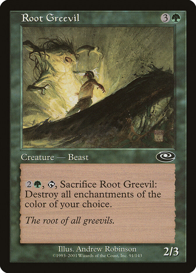 Greevil das Raízes / Root Greevil - Magic: The Gathering - MoxLand