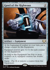 Malhete dos Justos / Gavel of the Righteous - Magic: The Gathering - MoxLand