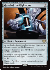 Malhete dos Justos / Gavel of the Righteous - Magic: The Gathering - MoxLand