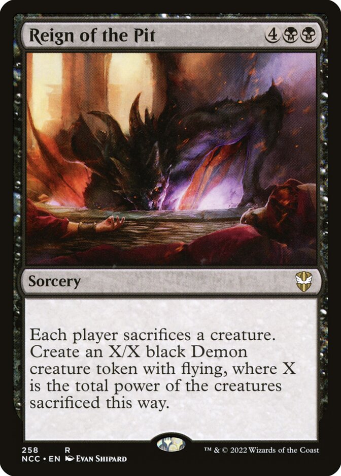 Reinado das Profundezas / Reign of the Pit - Magic: The Gathering - MoxLand