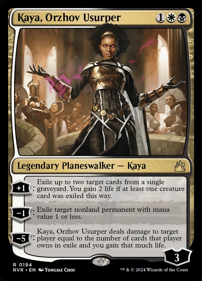 Kaya, Usurpadora Ozhov / Kaya, Orzhov Usurper - Magic: The Gathering - MoxLand