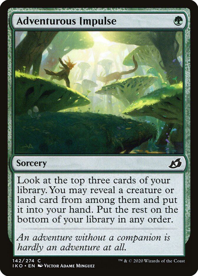 Impulso Aventureiro / Adventurous Impulse - Magic: The Gathering - MoxLand