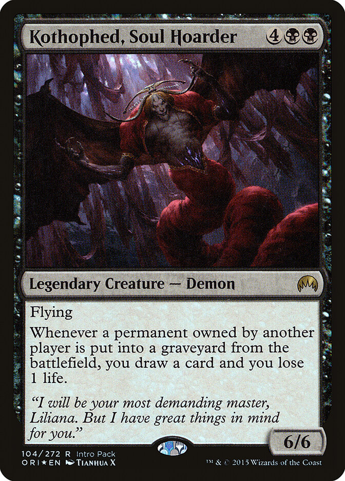 Kothophed, Acumulador de Almas / Kothophed, Soul Hoarder - Magic: The Gathering - MoxLand