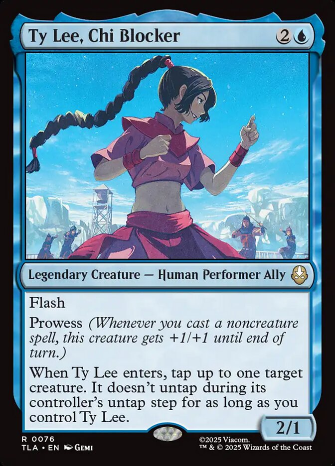 Ty Lee, Bloqueadora de Chi / Ty Lee, Chi Blocker - Magic: The Gathering - MoxLand