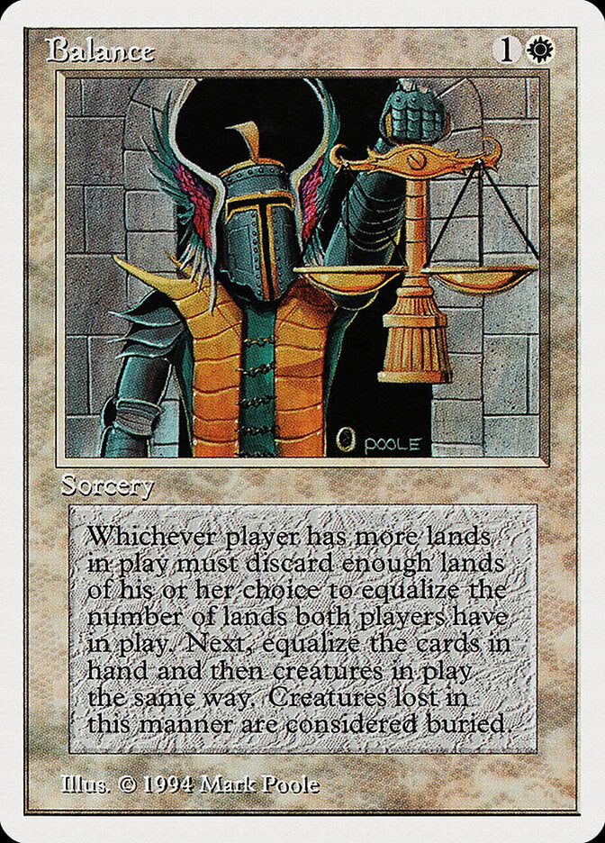 Equilíbrio / Balance - Magic: The Gathering - MoxLand