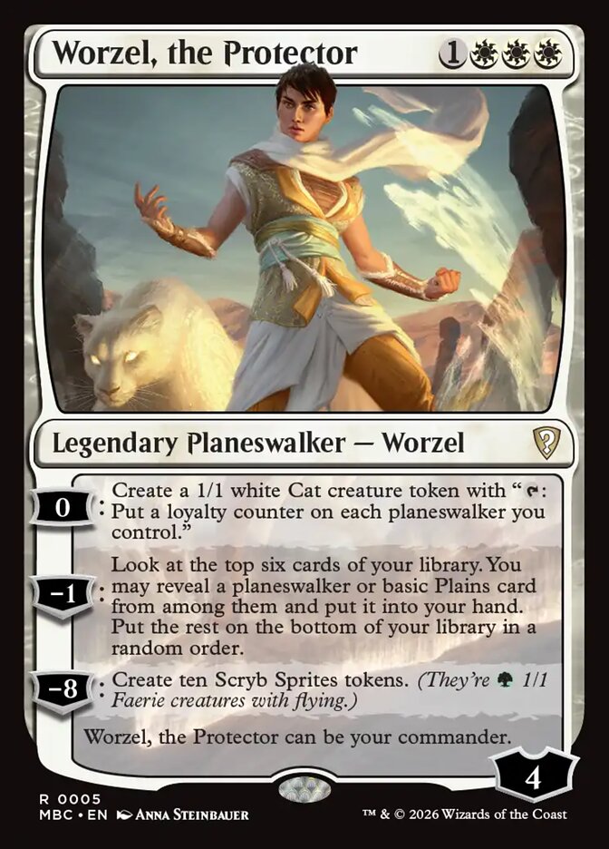 Worzel, the Protector - Magic: The Gathering - MoxLand