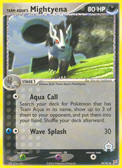 Mightyena da Equipe Aqua / Team Aqua's Mightyena - MoxLand - MoxLand