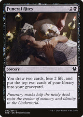 Ritos Funerários / Funeral Rites - Magic: The Gathering - MoxLand