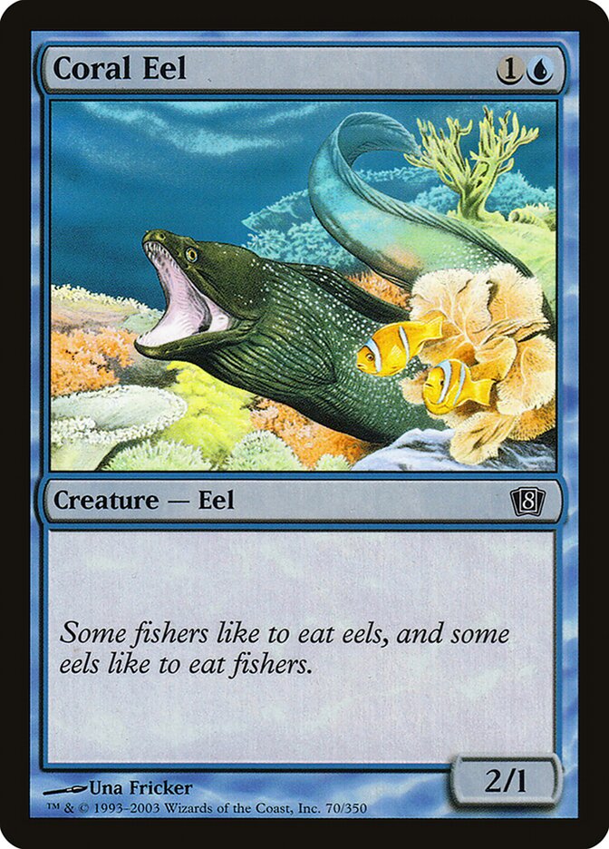 Enguia dos Corais / Coral Eel - Magic: The Gathering - MoxLand