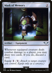 Máscara da Memória / Mask of Memory - Magic: The Gathering - MoxLand