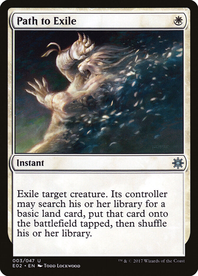 Caminho para o Exílio / Path to Exile - Magic: The Gathering - MoxLand