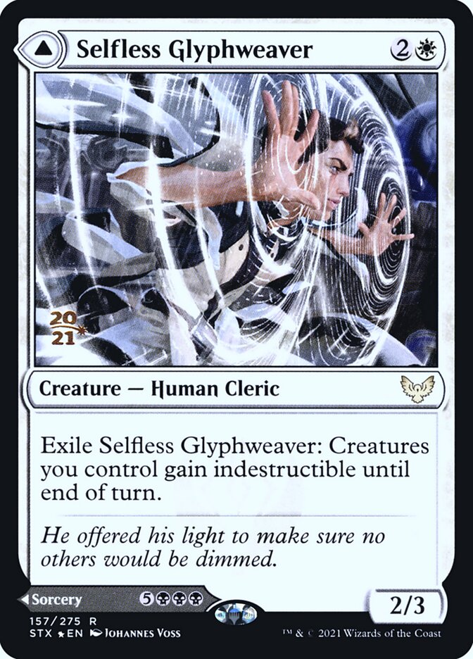 Glifiandeiro Altruísta / Selfless Glyphweaver - Magic: The Gathering - MoxLand