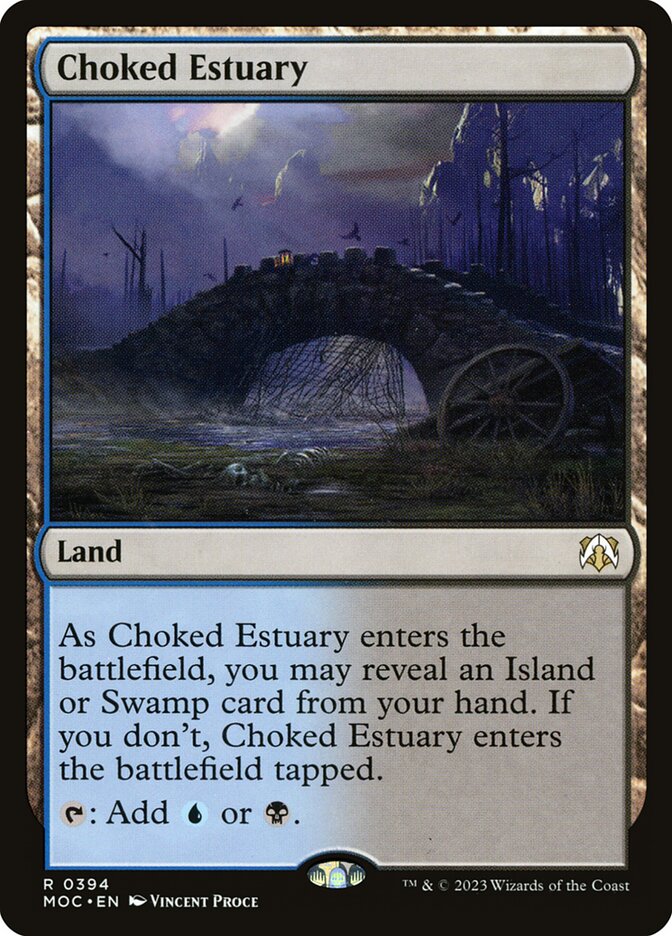 Estuário Estrangulado / Choked Estuary - Magic: The Gathering - MoxLand