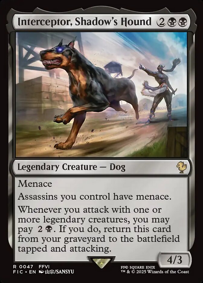 Interceptor, Shadow's Hound - Magic: The Gathering - MoxLand