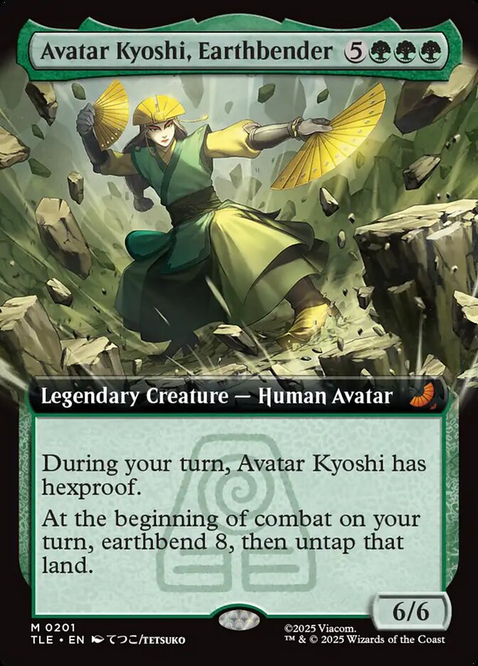 Avatar Kyoshi, Dobradora de Terra / Avatar Kyoshi, Earthbender - Magic: The Gathering - MoxLand
