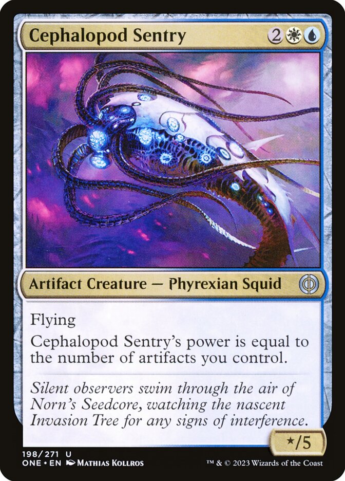 Sentinela Cefalópode / Cephalopod Sentry - Magic: The Gathering - MoxLand