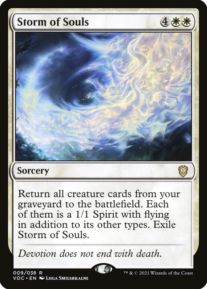 Tempestade de Almas / Storm of Souls - Magic: The Gathering - MoxLand