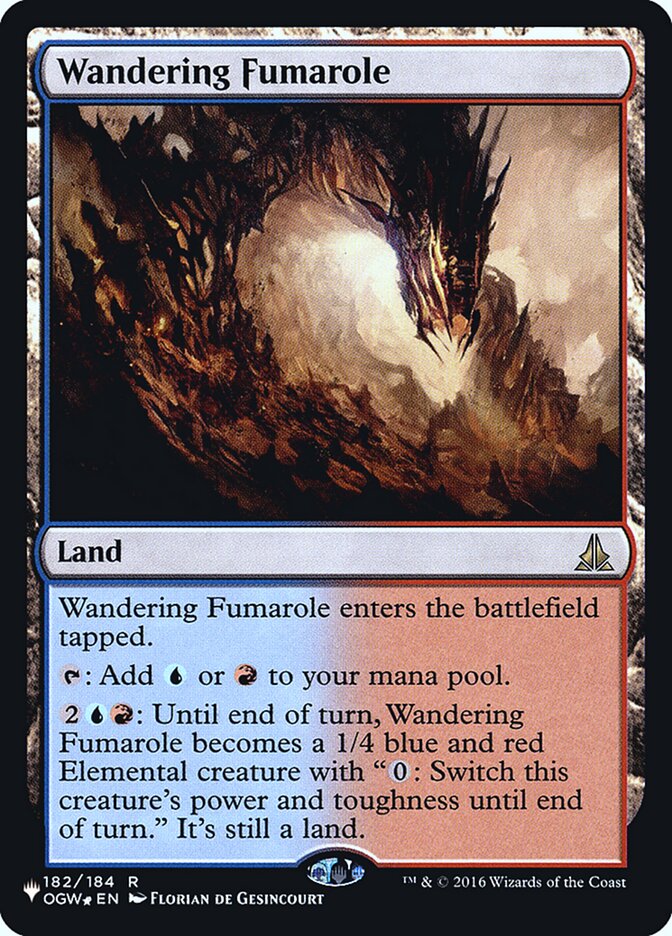 Fumarola Errante / Wandering Fumarole - Magic: The Gathering - MoxLand