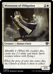Ministrante da Obrigação / Ministrant of Obligation - Magic: The Gathering - MoxLand