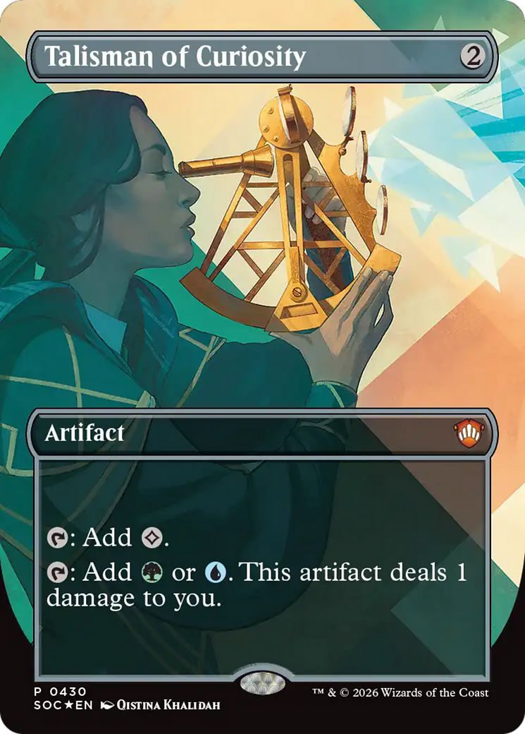 Talismã da Curiosidade / Talisman of Curiosity - Magic: The Gathering - MoxLand