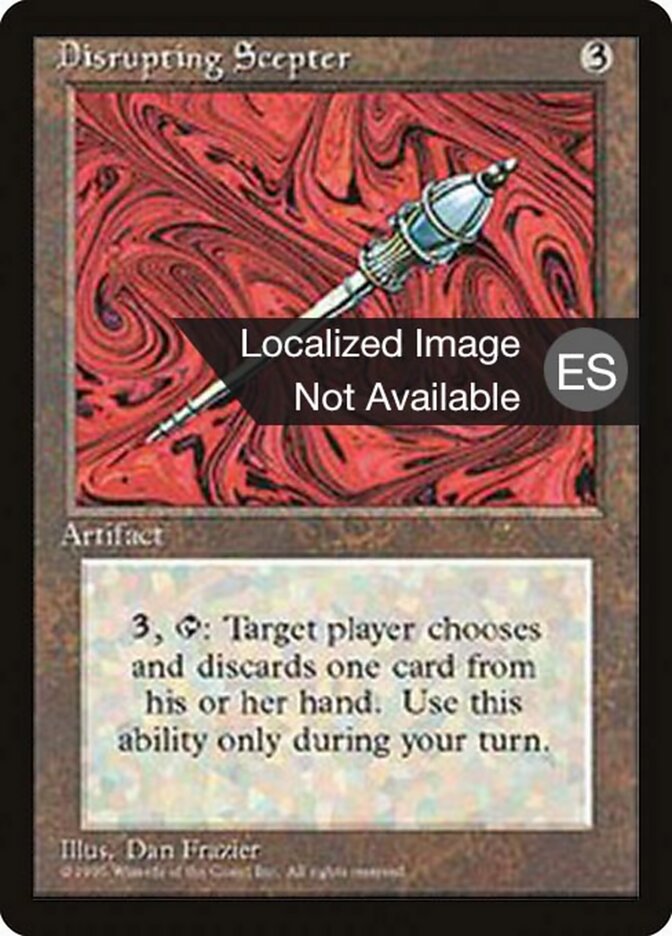 Cetro Desintegrador / Disrupting Scepter - Magic: The Gathering - MoxLand