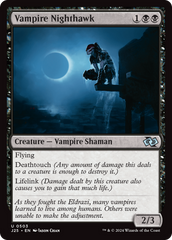 Vampiro Falcão-da-Noite / Vampire Nighthawk - Magic: The Gathering - MoxLand