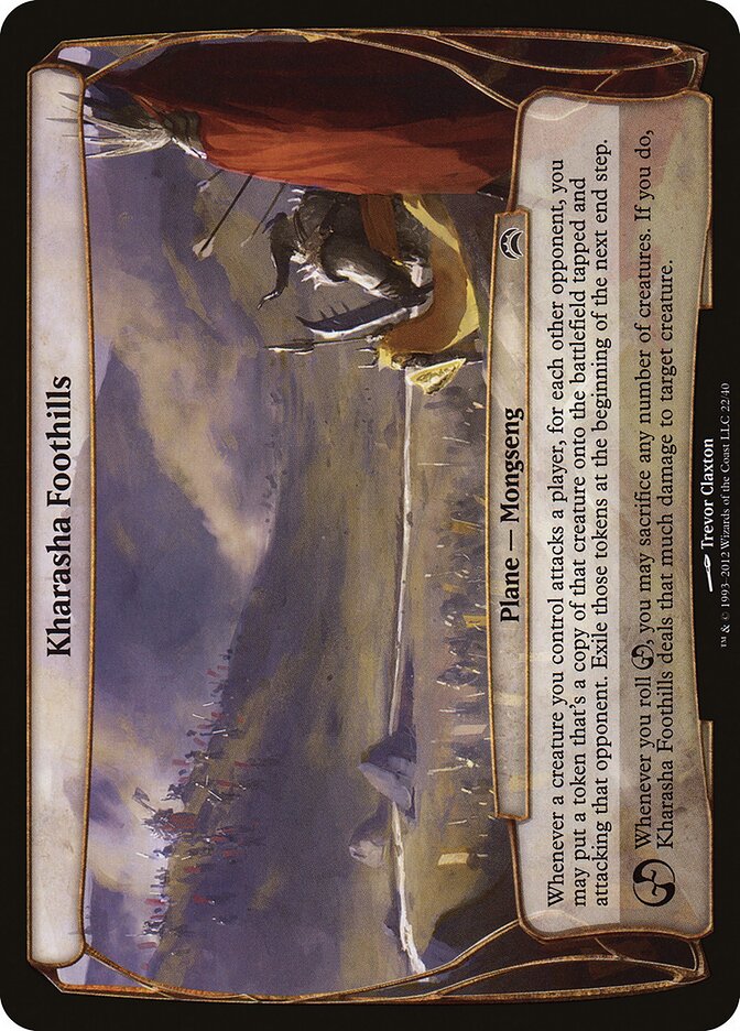 Montes de Kharasha / Kharasha Foothills - Magic: The Gathering - MoxLand