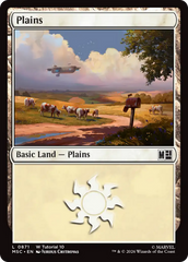 Planície / Plains - Magic: The Gathering - MoxLand